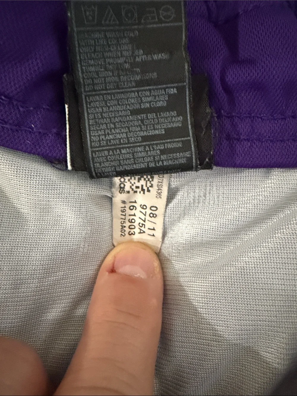 adidas shorts purple